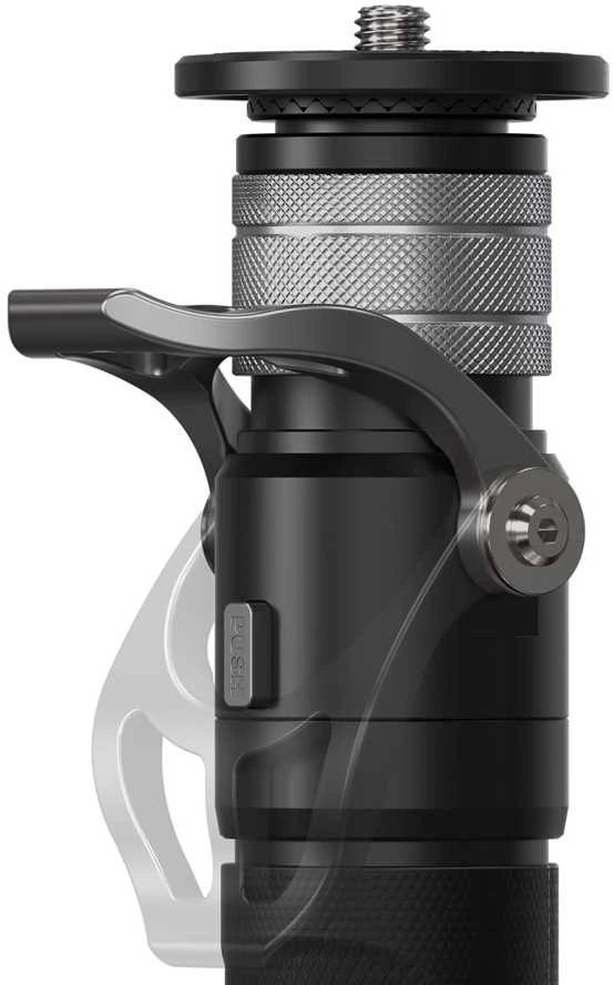 Kameros stovas - YC Onion PINETA Monopod 8kg 145cm Fluid Head Juodas