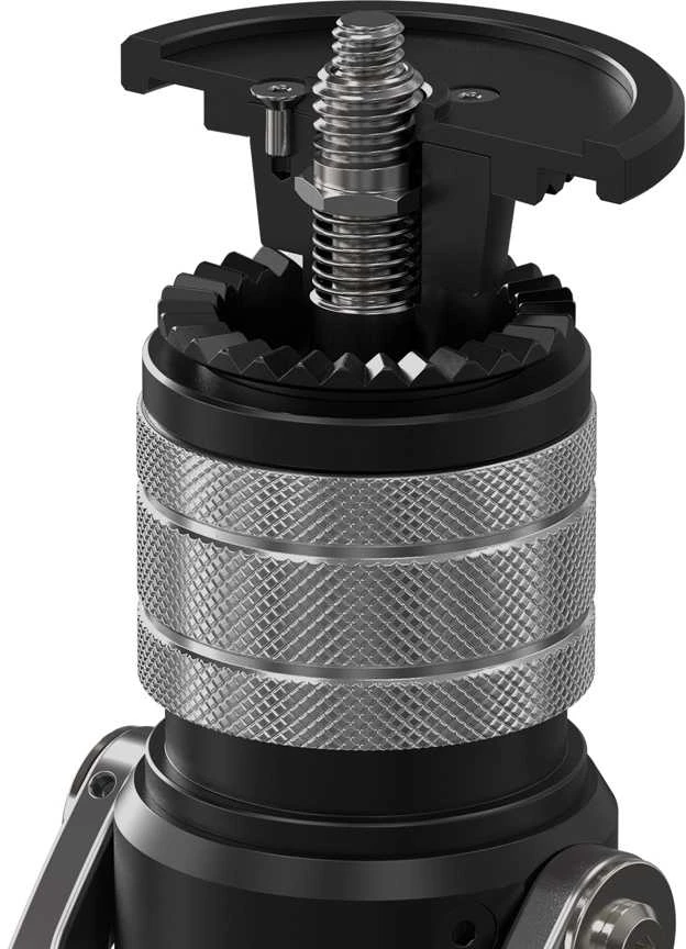 Kameros stovas - YC Onion PINETA Monopod 8kg 145cm Fluid Head Juodas