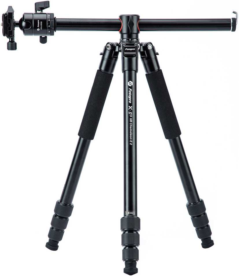 Kameros trikojis - Fotopro X-go HR Chameleon E2 8kg 13.4-158.7cm Monopod Juodas
