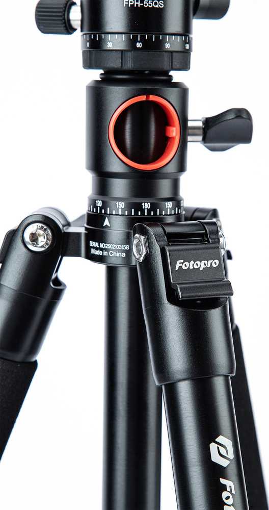 Kameros trikojis - Fotopro X-go HR Chameleon E2 8kg 13.4-158.7cm Monopod Juodas