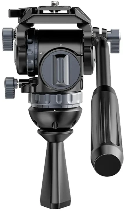 Kameros Trikojis - Ulanzi VideoFast 75mm Kamuolinis Galvutė, 10 Kg Apkrovos Talpa, Hidraulinė Skysčio Galvutė