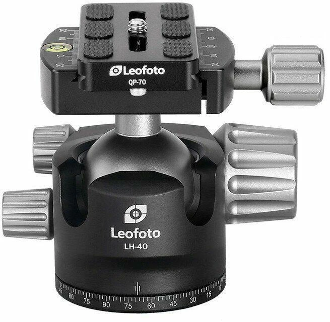 Leofoto galvutė LH-40+QP-70N