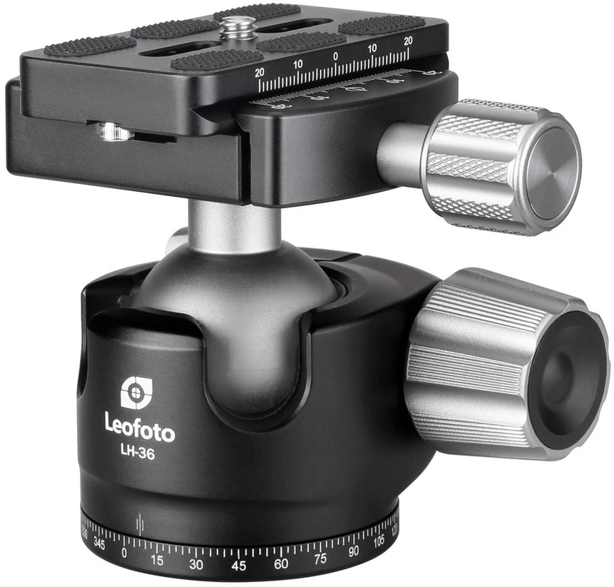 Leofoto rutulinė galvutė LH-36 + atlaisvinimo plokštė QP-70N