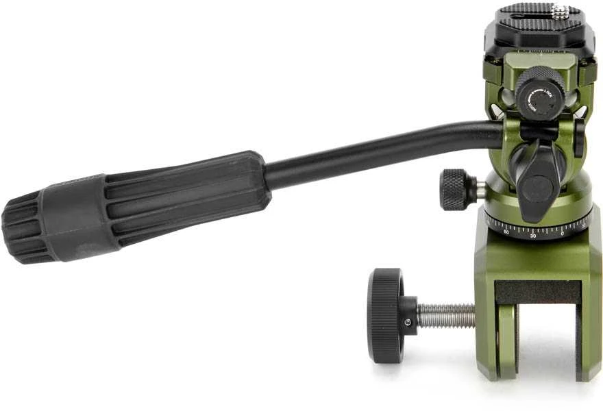 Kameros tvirtinimas - 3 Legged Thing Window Mount Trinity Kit, pan/tilt head, 3/8" thread, Moss