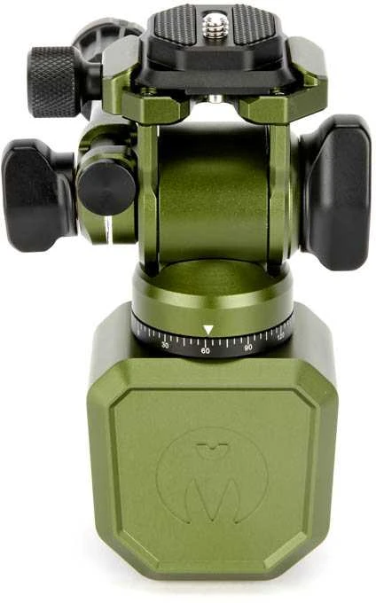 Kameros tvirtinimas - 3 Legged Thing Window Mount Trinity Kit, pan/tilt head, 3/8" thread, Moss