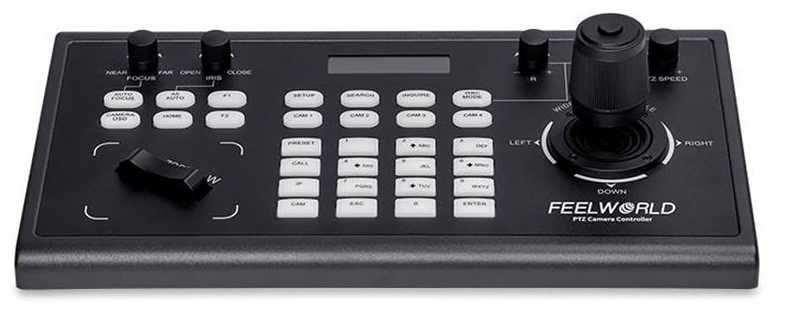 Kameros Valdiklis - Feelworld KBC10 255 Kameros LAN RS232/RS422 PoE