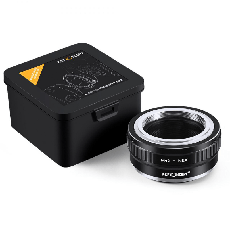 Objektyvas Adapteris - K&F Concept M42 į Sony E Bajonetą, Bronzos Aliuminis