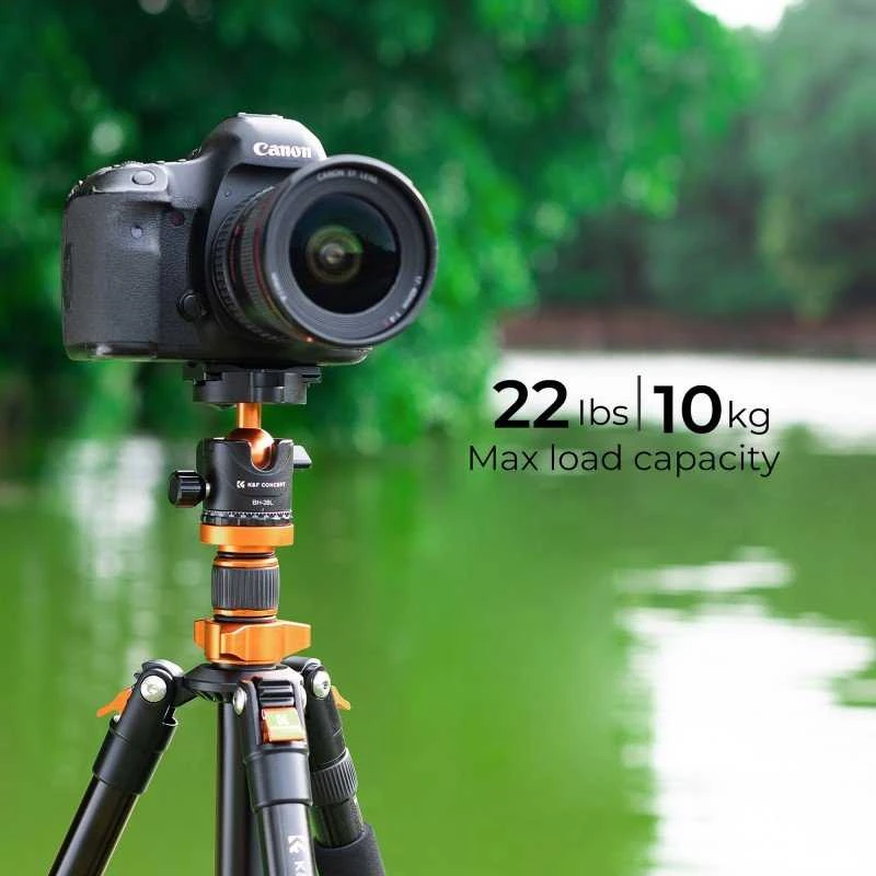 K&F Concept K254A3 trikojis su BH-28L rutuline galvute