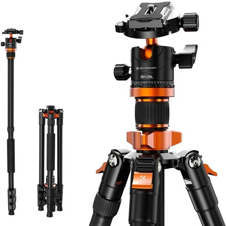 K&F Concept K254A3 trikojis su BH-28L rutuline galvute