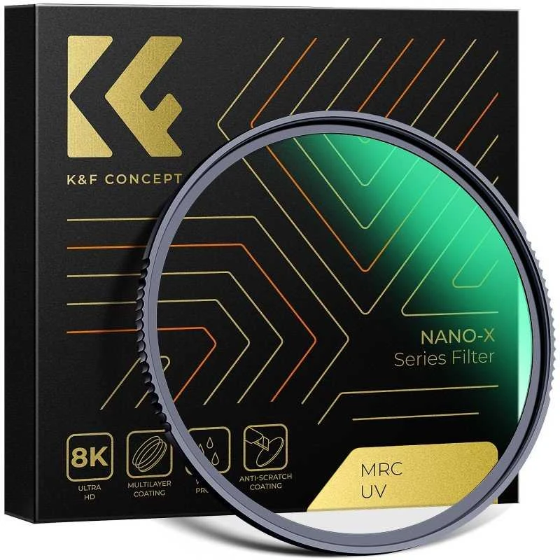 Objektyvo Filtras - K&F Concept Nano-X MCUV 55 mm