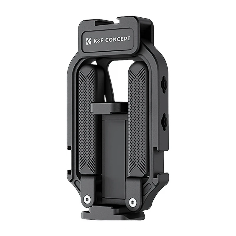 Telefono Priedas - K&F Concept Išmanusis telefonas Cage su 5 x 1/4" Sriegiais, 3 Šaltos Batus Juodas