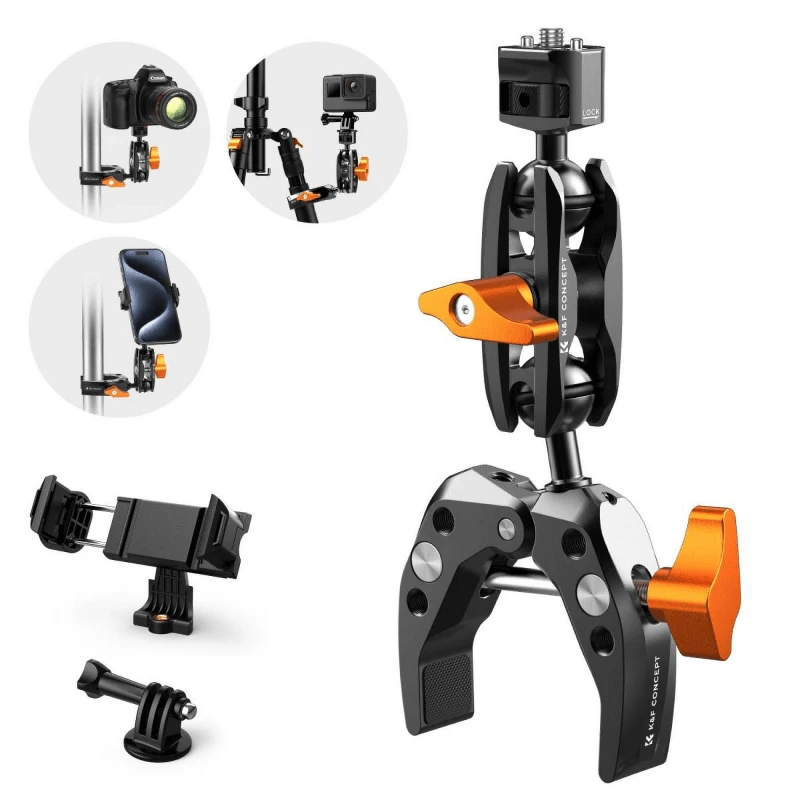 null Montavimo Ranka - K&F Concept MS13 5kg Talpa su Magiška Ranka ir Super Spaustuku