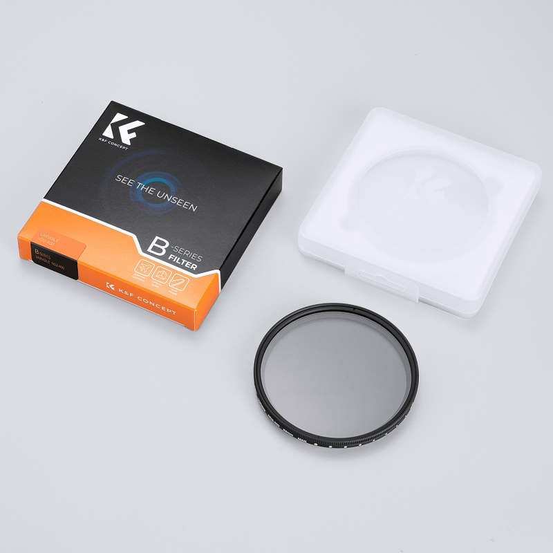 Objektyvo Filtras - K&f Concept B Serijos Fader Nd2-400 82mm Pilkas Filtras