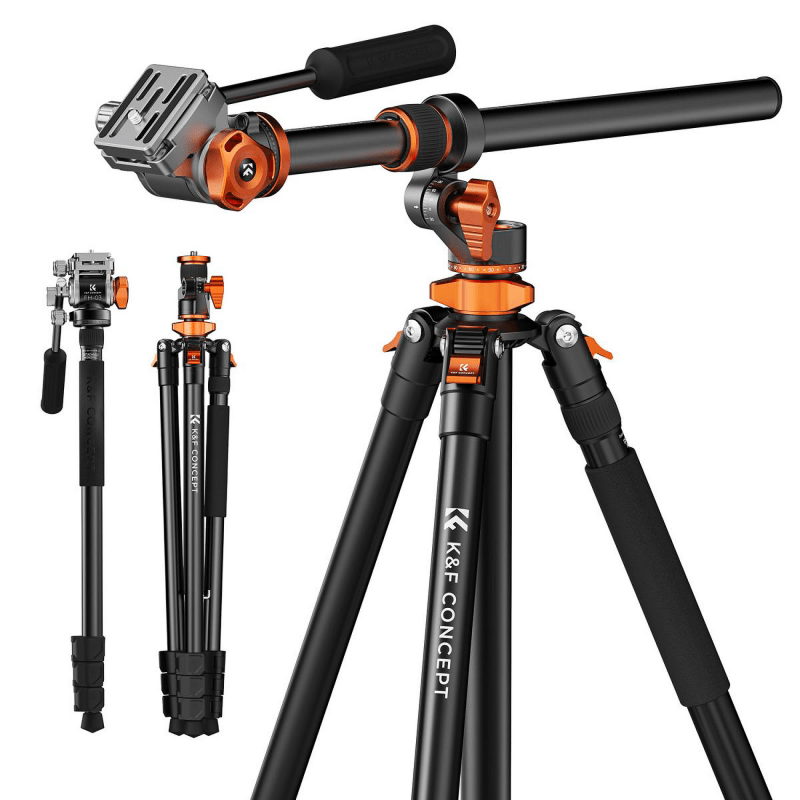 Vaizdo Stovas - K&F Concept T254A7 231cm Aukščio Monopodas 240cm 4-Skyrių