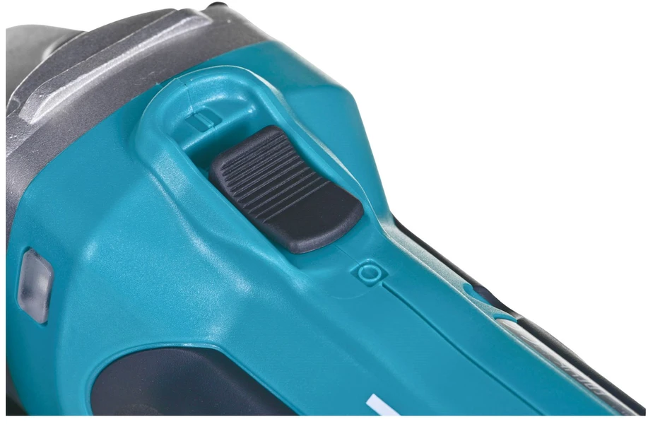 Makita akumuliatorinis kampinis šlifuoklis DGA452Z, 18V, 115 mm, be akumuliatoriaus ir kroviklio