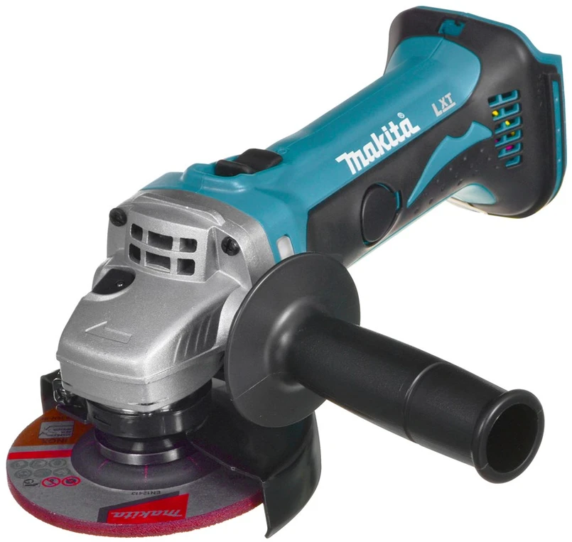 Makita akumuliatorinis kampinis šlifuoklis DGA452Z, 18V, 115 mm, be akumuliatoriaus ir kroviklio