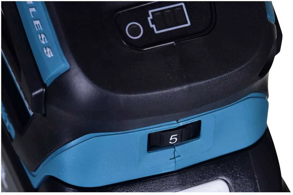Makita kampinis šlifuoklis DGA513RT3J 18V 3x5,0Ah