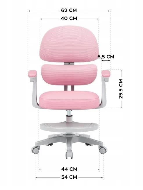 Mark Adler Junior 4.4 Rožinė swivel chair
