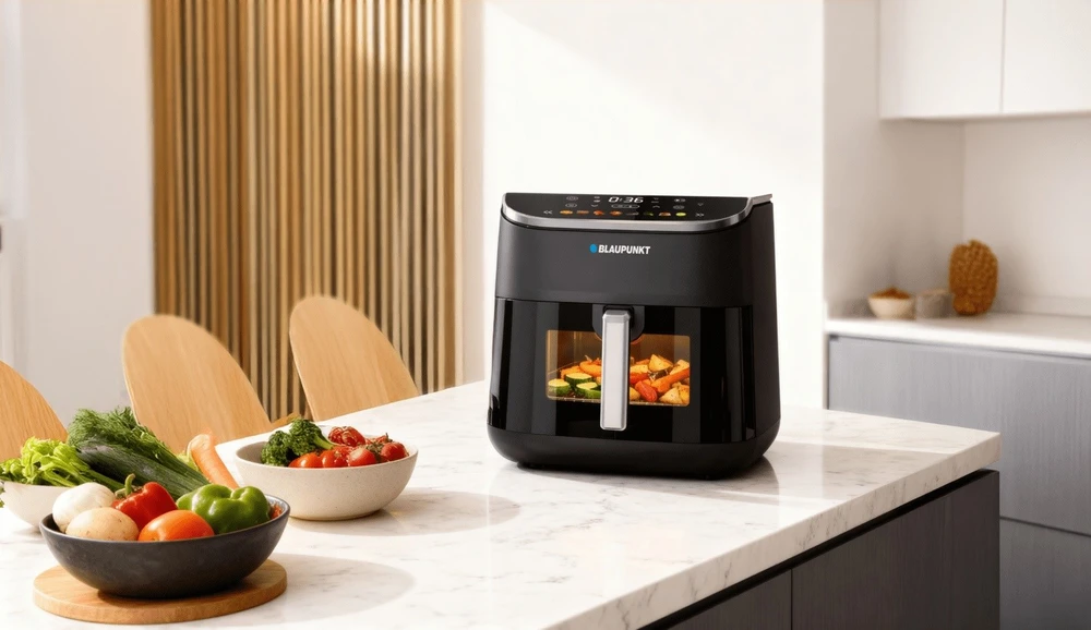Karšto oro gruzdintuvė - Blaupunkt AFD801 8 l juoda