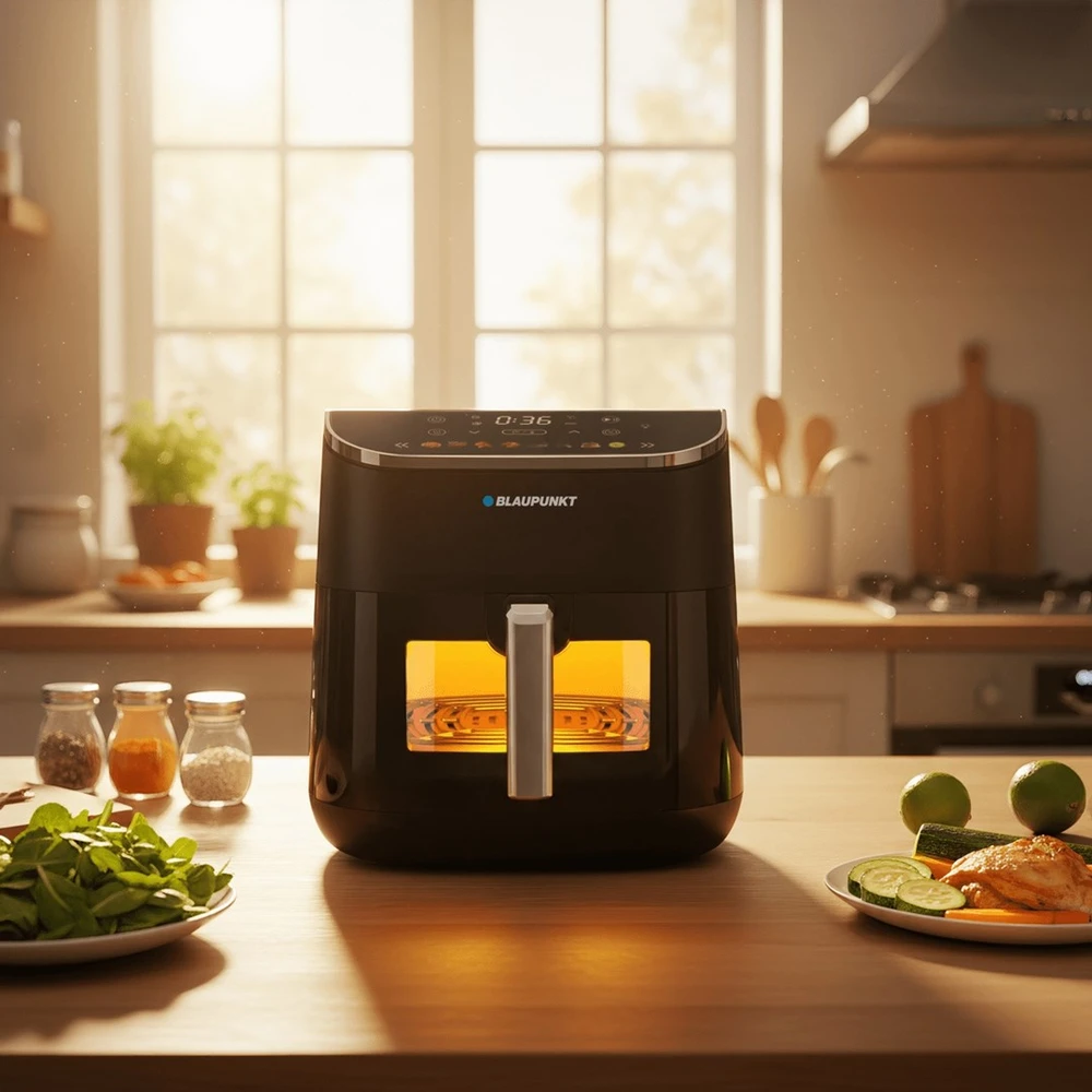 Karšto oro gruzdintuvė - Blaupunkt AFD801 8 l juoda