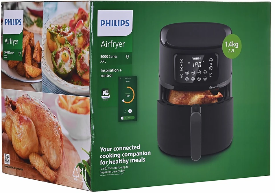 Gruzdintuvė Philips „Airfryer“ „5000 Series XXL Connected“ HD9285/90