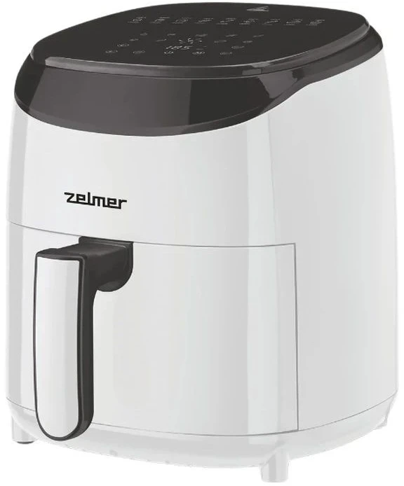 Karšto Oro Gruzdintuvė - Zelmer ZAF5501W 5 L 1500 W Mažai Riebalų Naudojanti Gruzdintuvė Balta