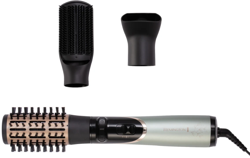 Karšto oro šukos - Remington AS5860 Botanicals 800 W juoda, sidabrinė