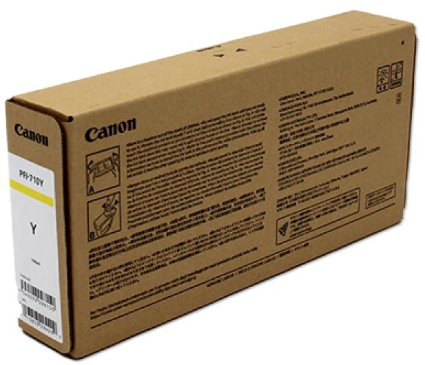 Canon PFI-710Y kasetė, geltona