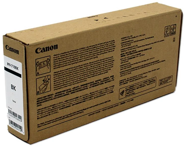 Canon PFI-710BK cartridge, juodas