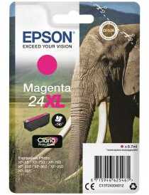 Epson No.24 XL (C13T24334012), purpurinė kasetė