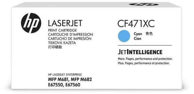 Hewlett Packard (HP) HP contract No.657X (CF471XC), žydra kasetė