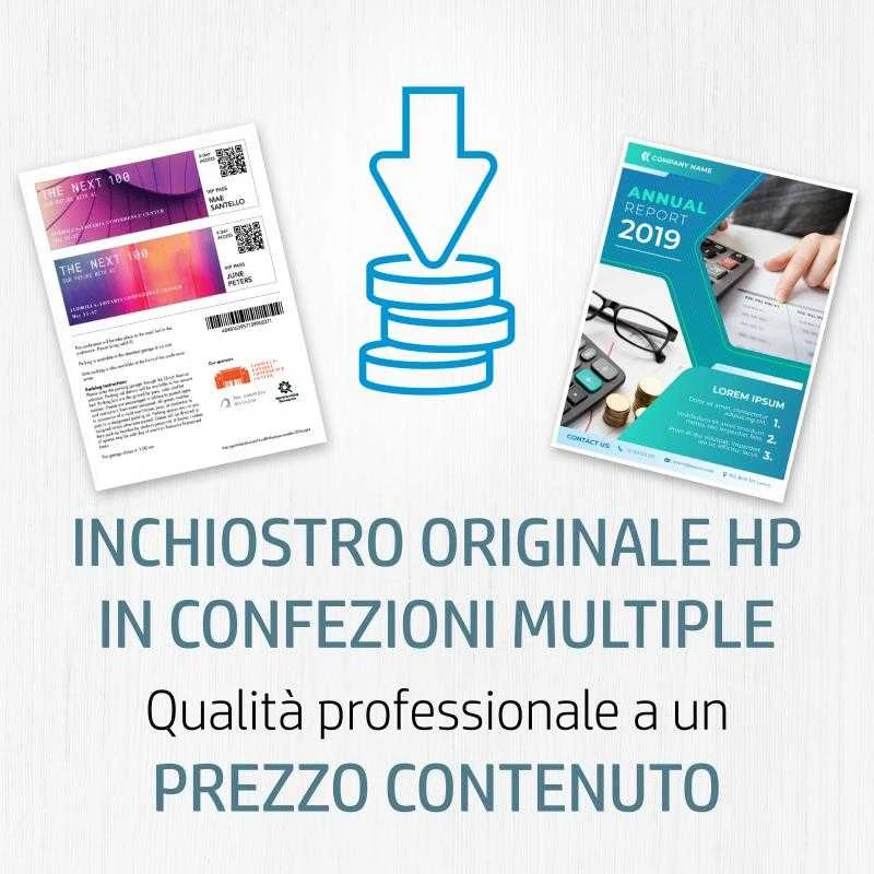 Hewlett Packard (HP) HP 932 Juodas 933 CMY originalios rašalo kasetės, 4 vnt. pakuotė