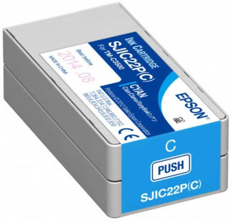 Epson SJIC36P(C) (C13T44C240) Rašalinė kasetė, Žydra