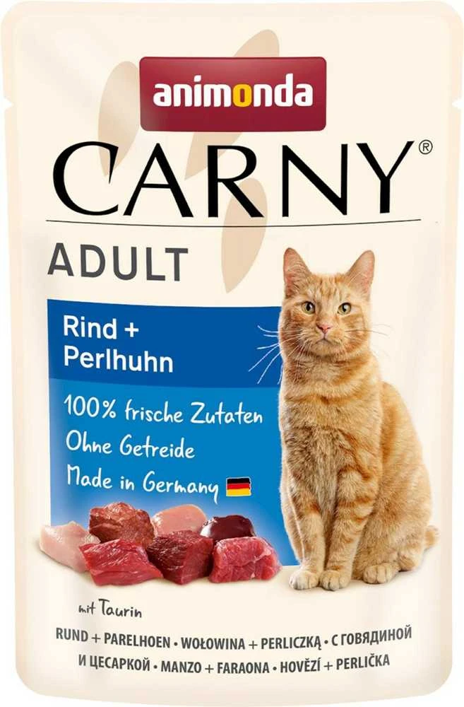 Animoda Drėgnas Kačių Maistas - ANIMONDA Carny Suaugusiems Jautiena Ir Paukštiena 85 g