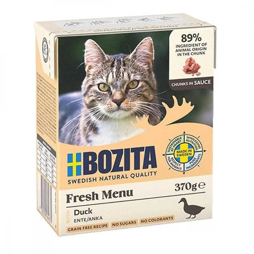 BOZITA Fresh Menu Antis padaže - šlapias kačių maistas - 370g