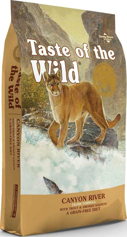 Taste of the Wild Cat Canyon River sausas maistas katėms 6,6kg
