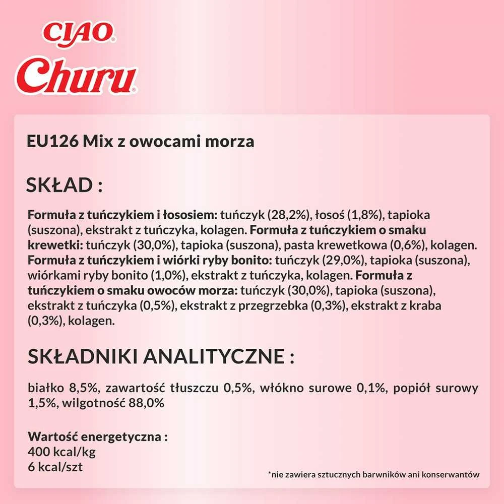 Kačių Skanėstai - Inaba Churu Įvairovės Dėžutė 20x14g