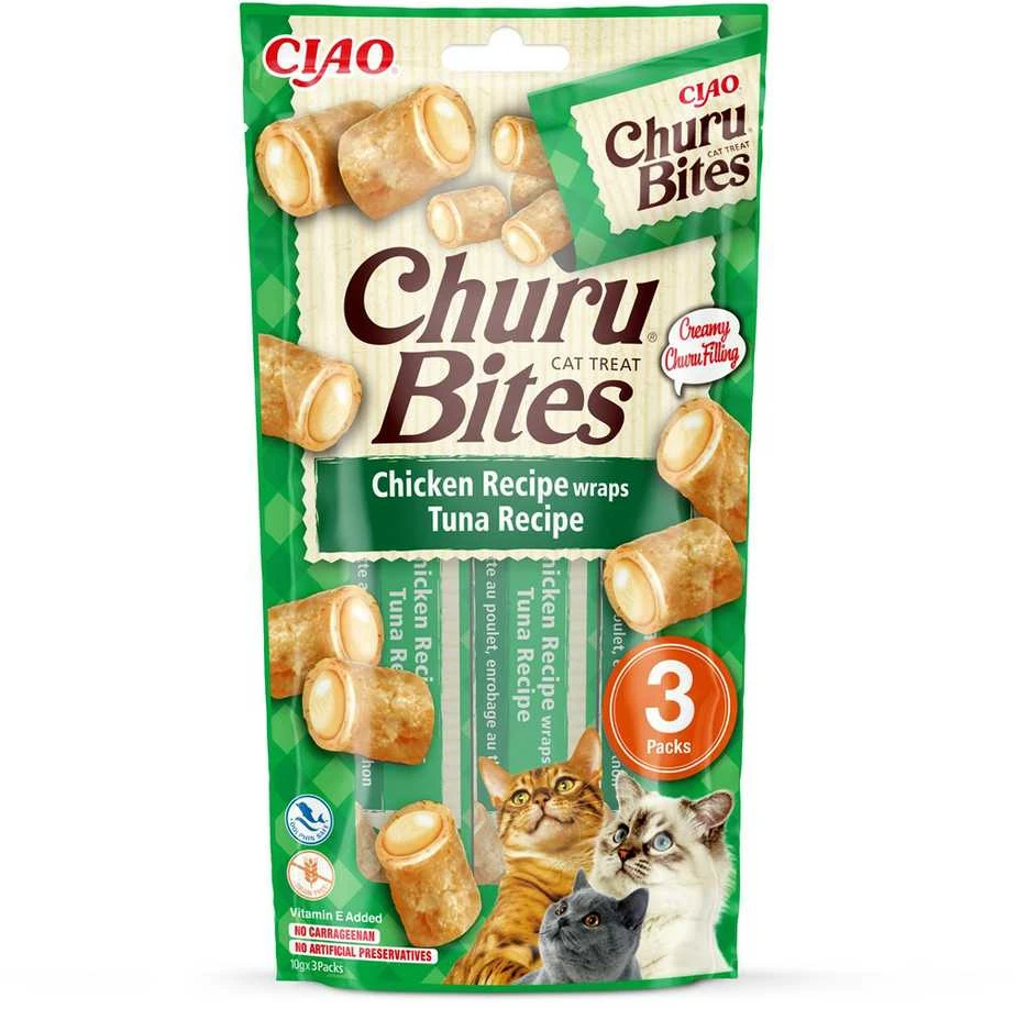 Churu Cat skanėstas Bites Chicken Tuna 30g