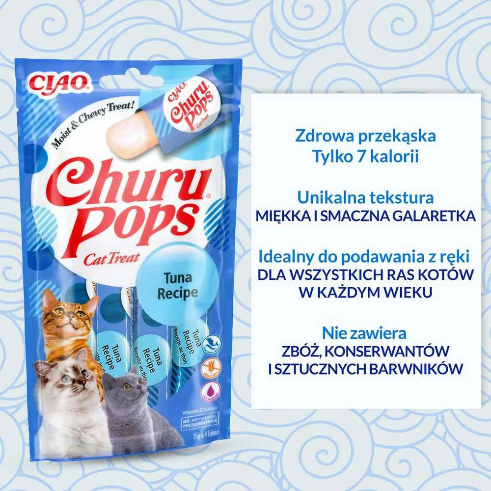 Churu Cat skanėstas Pops Tuna 60g