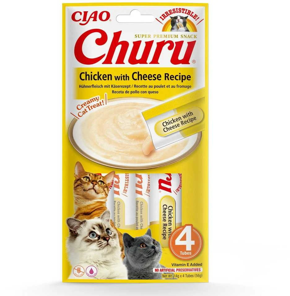 Inaba Churu Cat skanėstas Chicken Cheese 56g