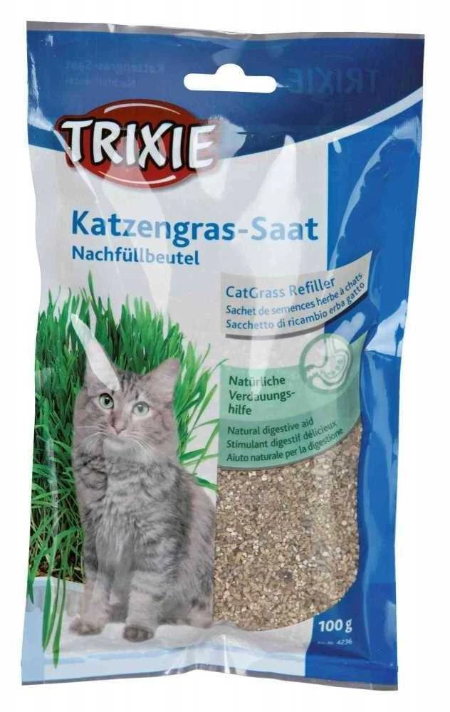 Trixie Žolė natūrali katėms 100g maišelyje MR