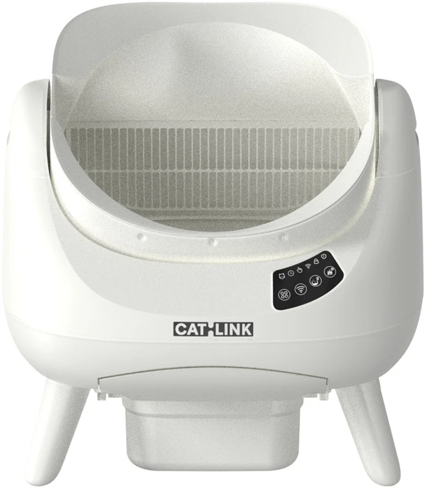 CATLINK Open-X savaime išsivalantis automatinis išmanus kačių tualetas su APP baltas