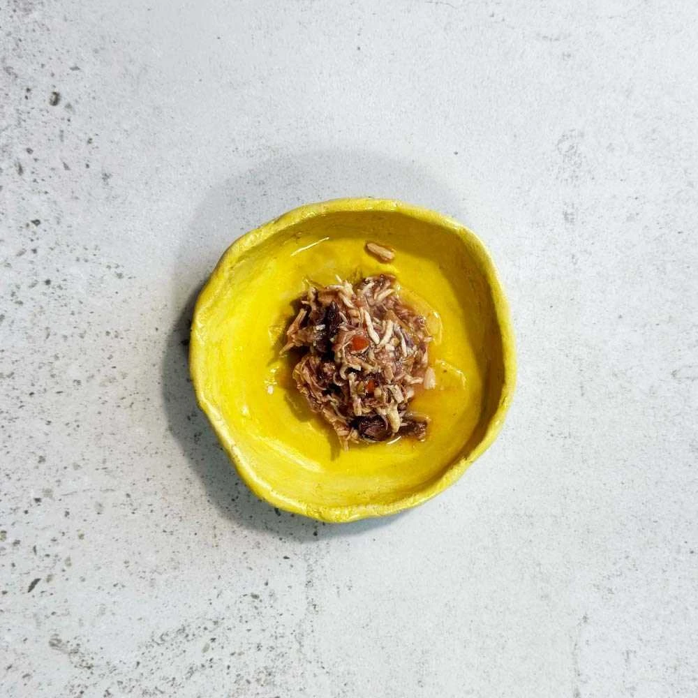 OLLO Cat nr 2 Tuna & vištiena with lašiša in broth – šlapias kačių maistas – 70g