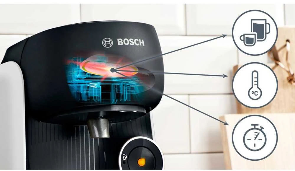 Kavos aparatas Bosch TAS164E Automatinis kapsulinis kavos virimo aparatas 0.7 L