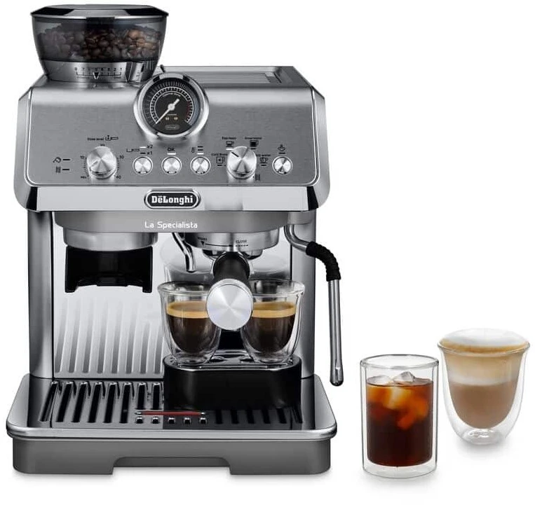 Kavos aparatas De’Longhi EC9255.M La Specialista Arte Compact Manual Bean to Cup kavos virimo aparatas with Cold Brew