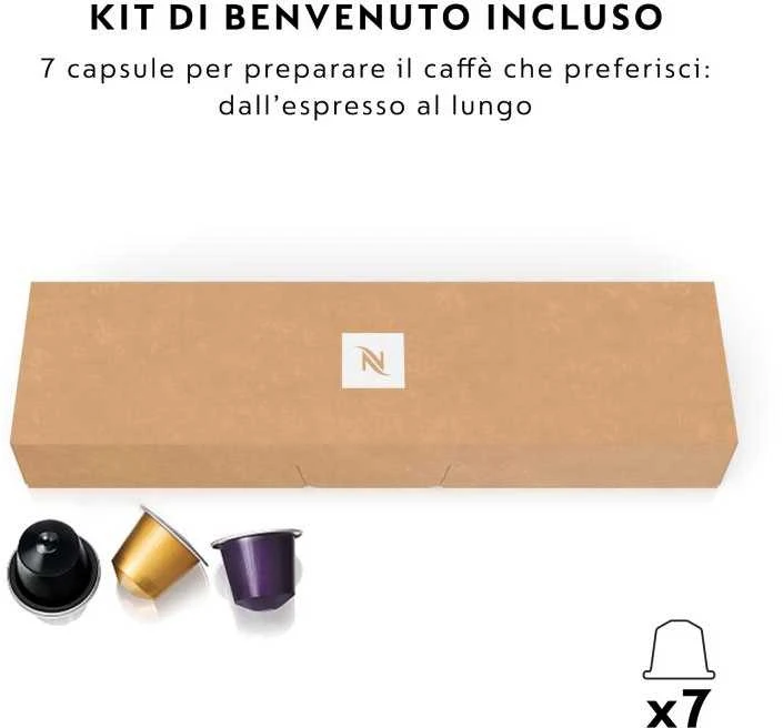 Kavos aparatas Delonghi EN80.B Nespresso Slėgis 19 bar, kapsulinis kavos virimo aparatas, 1260 W, Juodas