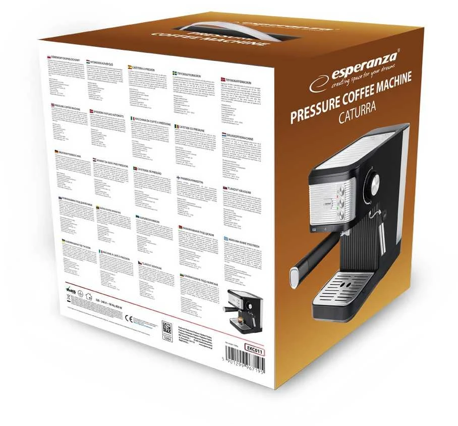 Kavos aparatas Esperanza EKC011 Espresso 1.8 L