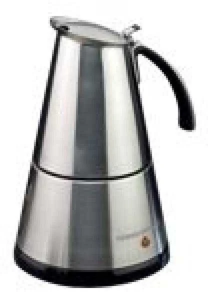 Kavos aparatas Rommelsbacher Espresso maker EKO 366/E Manual Elektrinė moka pot, 365 W, Nerūdijantis plienas/ juodas