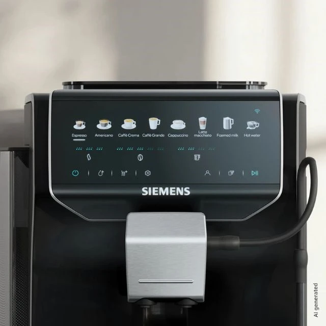 Siemens EQ500 iAroma TP553E07 15 bar espreso aparatas | Piano juodas