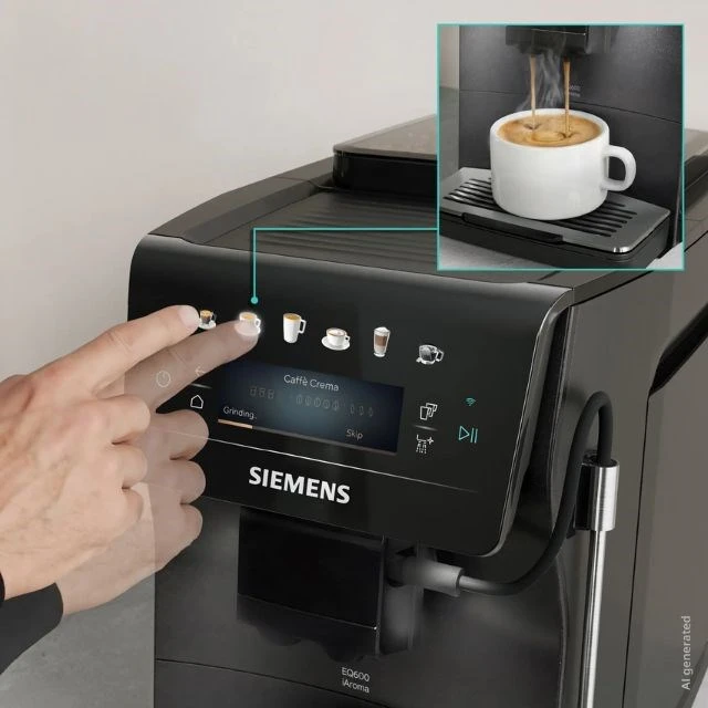 Siemens EQ600 iAroma TP603E08 15 bar espreso aparatas